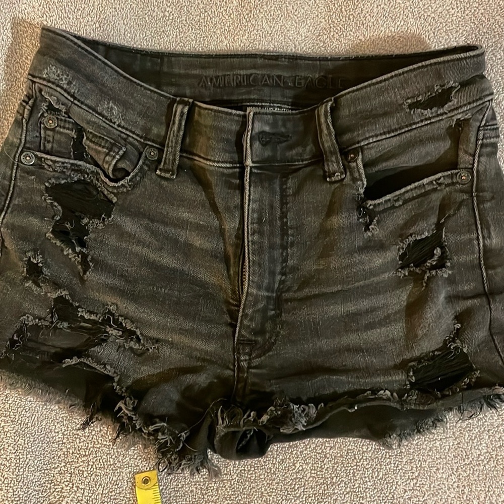 AE shorts Next Level Stretch size 2 High Rise Shortie